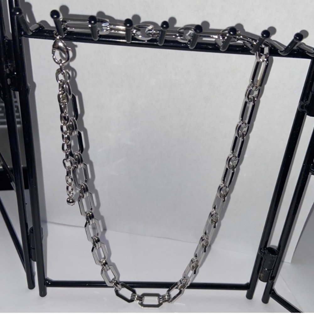 Own Style Rhodium 18” Chain